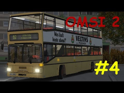 Let's Play OMSI 2 Teil 4 - Linie 92 Stadtgrenze -  Freudstraße (MAN SD202-D86)
