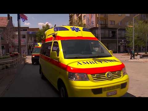 QKMF-së së Ferizajt i dhurohen dy autoambulanca, 26 Maj 2018 RTV TEMA