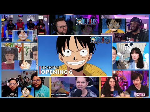 One Piece Opening 6 | Reaction Mashup [Brand New World] (Op 6 ワンピース)
