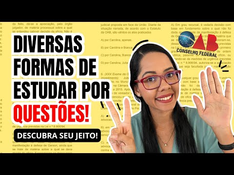 7 formas de Estudar para OAB por questões