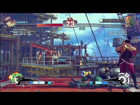 SSF4AE XBL - papatiwawa (GUY) vs. akitaya (DH)