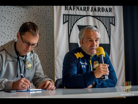Hafnarfjördur-DAC (0:2) Post Match Press Conference