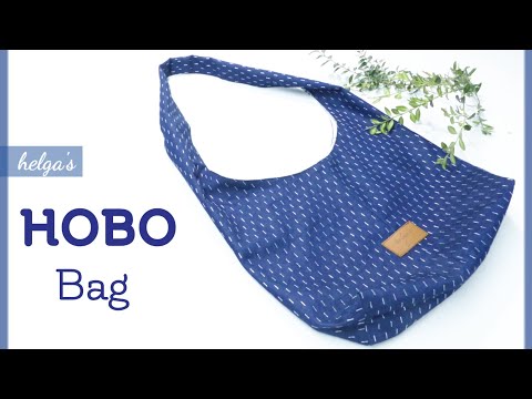 Tutorial Hobo Bag Sewing - Make Pattern yourself