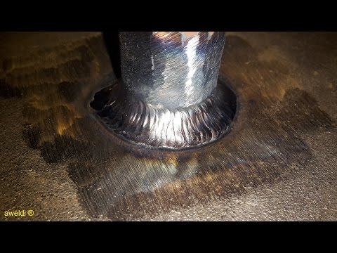schweißen einer Muffe WIG Schweißen lernen Kehlnaht Pendeltechnik Rohrschweißen YouTube Video