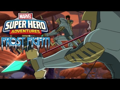 The Avengers go to Alfheim. | Super Hero Adventures: Frost Fight!