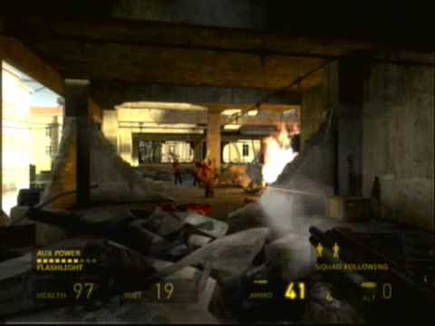 Let's Play Half-Life 2 - Part 53 (Helping Barney)