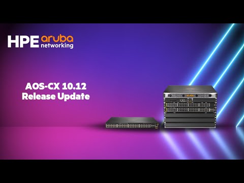 AOS-CX 10.12 Release Update: Multicast over VXLAN IPv4 Underlay with IPv6 Multicast -Part1
