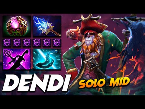 Dendi Witch Doctor Solo Mid - Dota 2 Pro Gameplay [Watch & Learn]