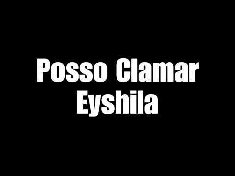 Posso Clamar- Eyshila (Playback Legendado)