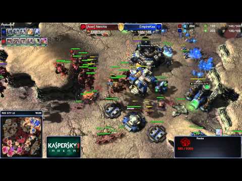 #240 Nerchio(Z) vs. Kas(T) - Kaspersky Arena #6 StarCraft II Heart of the Swarm Video