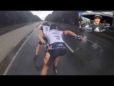 BMW berlin inline marathon 2019 inside A group at begining lol (pascal briand vlog 279)