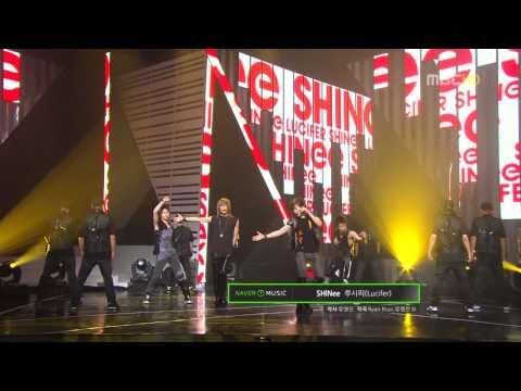 2010.08.07 SHINee - Lucifer @ Music Core