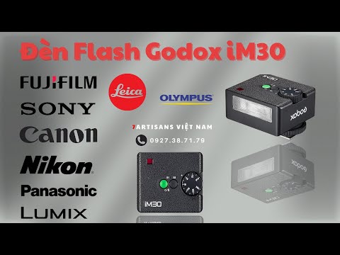 Đèn Flash Mini Godox iM30 Phong Cách Retro For All Camera