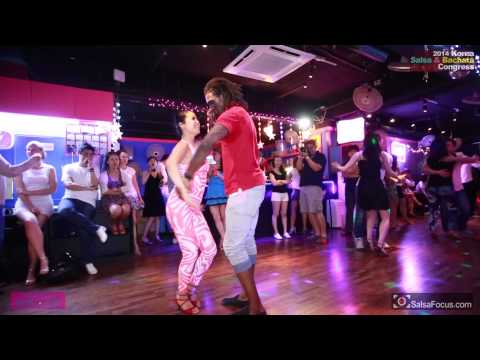 Patrick&나오미 Bachata Free Dance@ 2014 Korea salsa & Bachata congressAfter Party 나오미