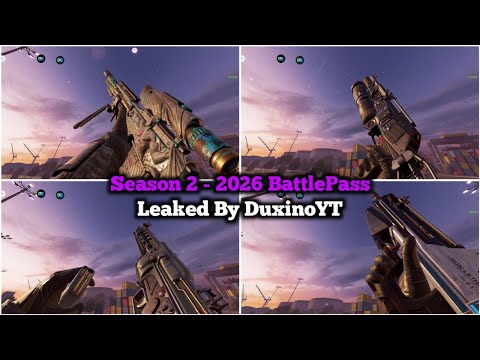 New Season 2 - 2026 BattlePass Characters And Blueprints GamePlay - S2 Leaks CODM