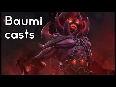 Baumi casts The Summit 5: Execration vs Signature.Dota2