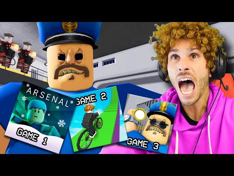 Playing the most POPULAR ROBLOX GAMES!