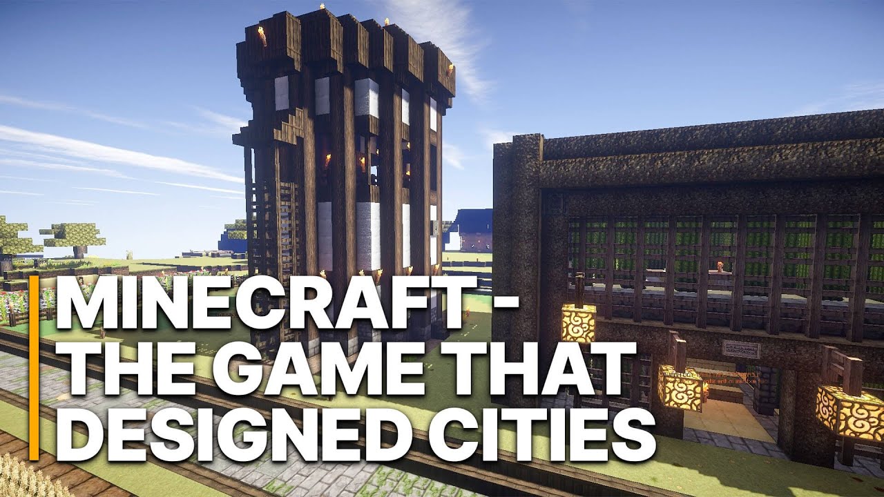 Minecraft - The Game that Designed Cities | Level Up Urban Planning | Reimagining Urban Spaces