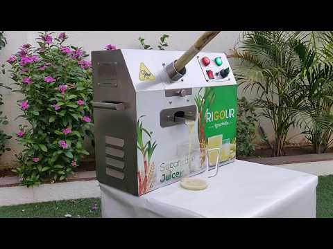 Rigour sugarcane machine, for domestic