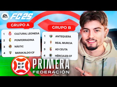 Juega en 1ª RFEF con este MOD en FC 25 MODO CARRERA! ✅
