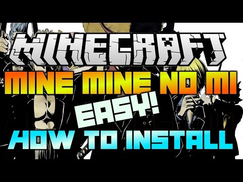 How To Install Forge and Mods for Minecraft 1.7.10 With Ease! Mine Mine no mi (ENGLISH )