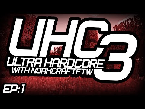 NoahCraftFTW - Minecraft UHC (Ultra HardCore) Season 3 w/NoahCraftFTW & Pocketisland! - IT BEGINS! #1