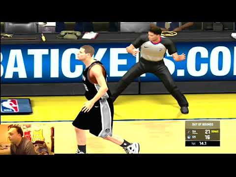 NBA 2K18 IN HD Spurs Vs. Warriors Online Ranked Match GOLDEN BOYS TURN INTO GOLDEN GIRLS