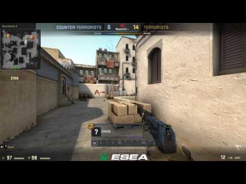 CS:GO - No chance we take this, he said... Then this happens... v4 ninja defuse (0.008s defuse)