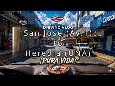 Manejando de San José a Heredia - Driving Vlog