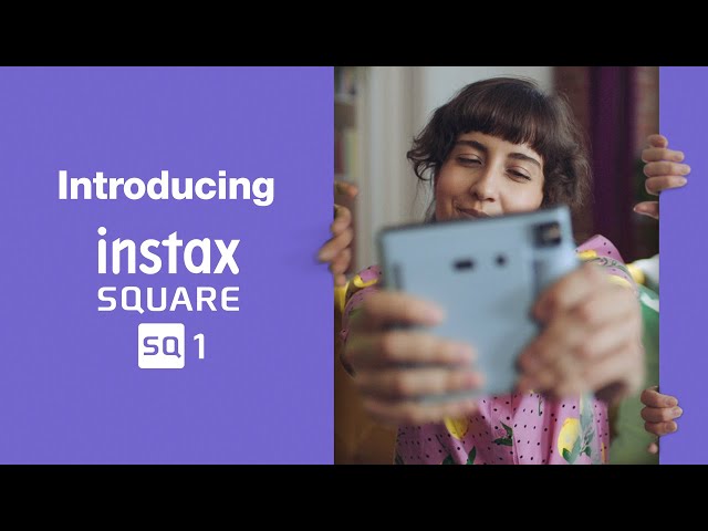 Vidéo FUJIFILM Instax SQ1 Chalk White