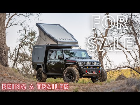 2020 Jeep Gladiator Rubicon with FiftyTen Camper