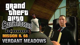 GTA San Andreas Remastered - Mission #68 - Verdant Meadows (Xbox 360 / PS3)
