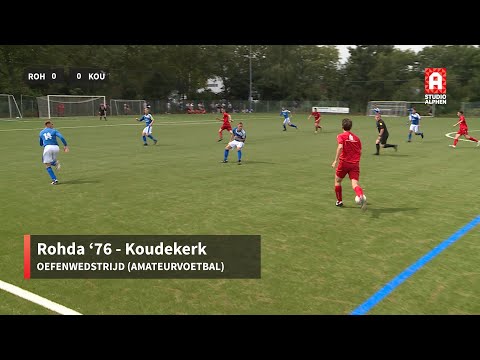 Samenvatting Rohda '76 - Koudekerk (15 augustus 2020)
