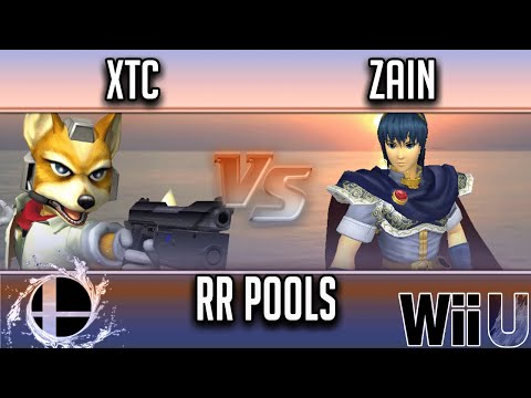 Smash'N'Splash 4  RR POOLS -  XTC (Fox) vs PG | Zain (Marth)