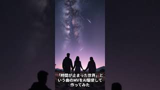 「時が止まった世界」という曲のMVをAI駆使して作ってみた