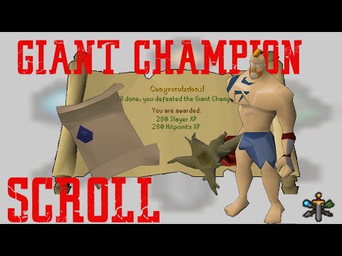 Giant Champion Scroll Osrs