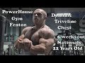 How To Train Chest With Massive 22 Year Old Bodybuilder Dominic Triveline