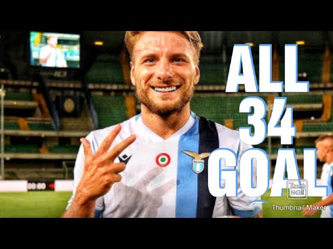 Ciro Immobile - All 34 Goals 2019/2020