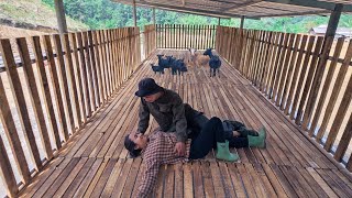 Download lagu BUILDING A GOAT SHED: Phan & Chieu put in the effort and enjoyed the moment of completion. mp3