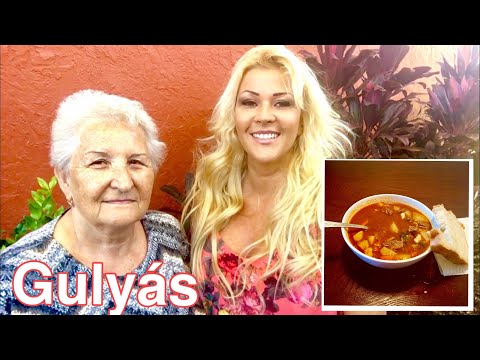 How to cook Hungarian gulyas / gulyasleves / Goulash /...