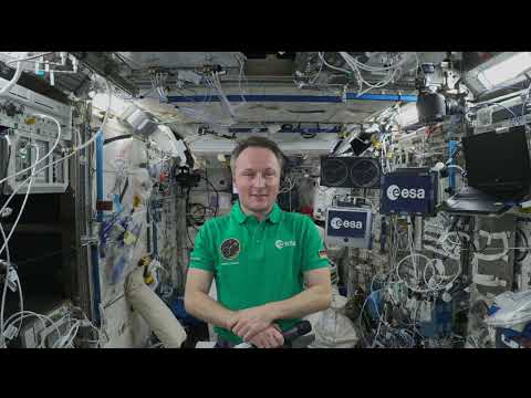 Expedition 66 Astronaut Matthias Maurer Talks Life in Space for World Economic Forum -Jan. 20, 2022