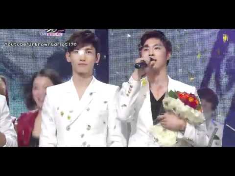 110325 TVXQ win @MusicBank