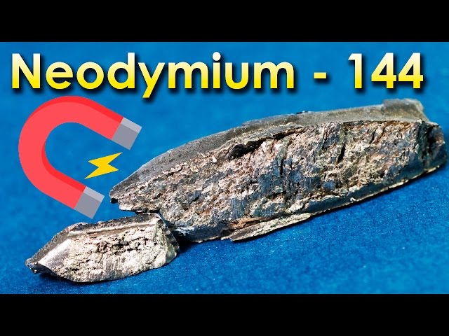 Видео Произношение neodymium в Английский