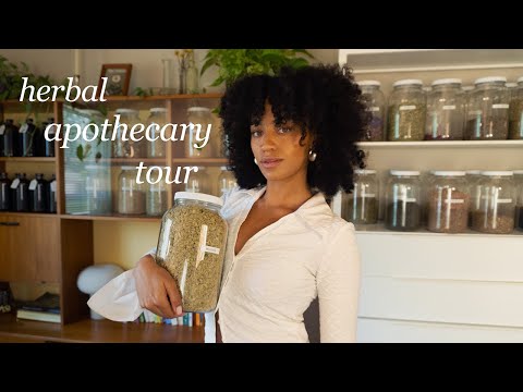 inside my herbal apothecary: a day of restocking & tips for beginner herbalists