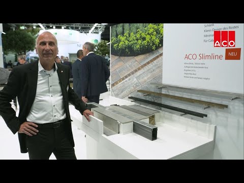 Information from product management: ACO Slimline at the GaLaBau 2022