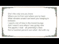 Crowded House - Transit Lounge Lyrics