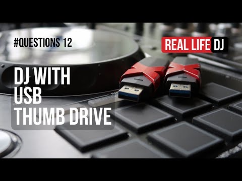 Why You Would Need 2 x USB Thumb Drives To DJ With | #Questions 12 | Real Life DJ