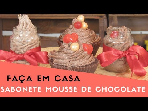 FAÇA EM CASA: SABONETE DE COLHER MOUSSE DE CHOCOLATE!!! || ESPECIAL PÁSCOA!