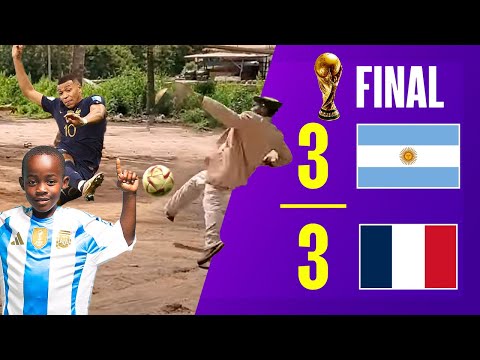 BEST  FINAL FIFA WORLD CUP ARGENTINA VS FRANCE 3-3 | funny highlights #France #Argentina #football