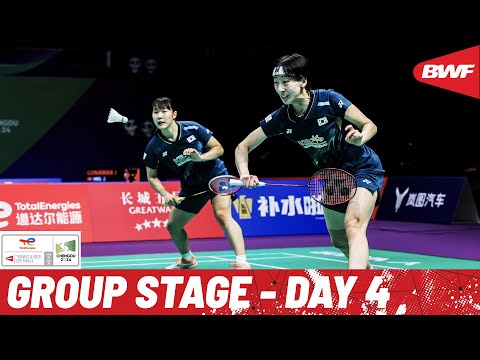 BWF Uber Cup Finals 2024 | Korea vs. Denmark | Group D